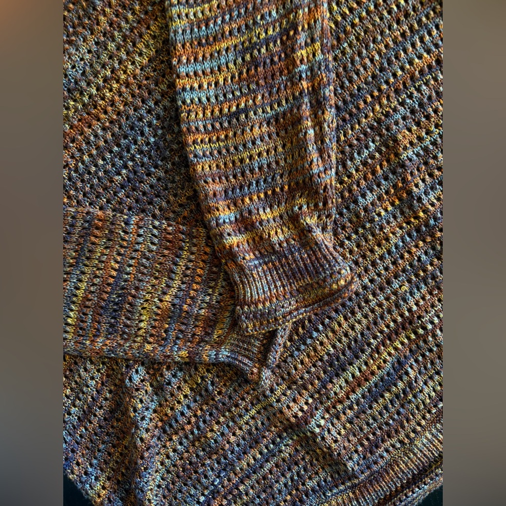 JohnPaulRichard Colorful Knit Sweater